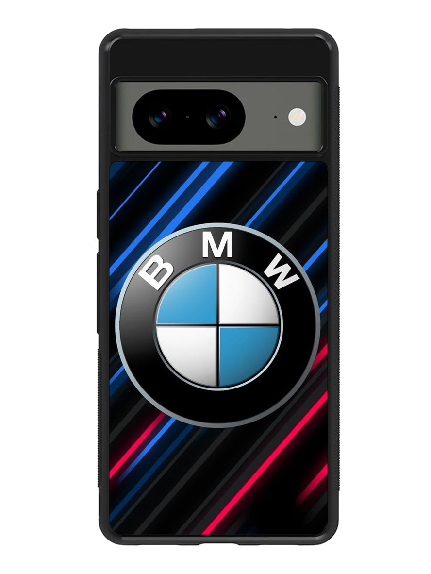 BMW Logo Red Blue Line Google Pixel 8 Case QC11174