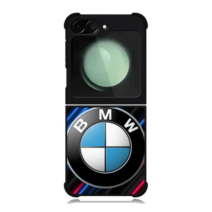 BMW Logo Red Blue Line Samsung Galaxy Z Flip 6 5G 2024 Case OV11174