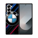 BMW Logo Red Blue Line Samsung Galaxy Z Fold 7 5G Case OV11174
