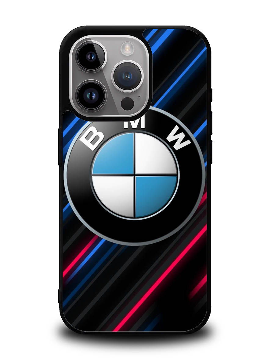 BMW Logo Red Blue Line iPhone 16 Pro Max Case OV11174