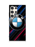 BMW Logo Red Blue Line Samsung Galaxy S25 Ultra 5G Case QC11174