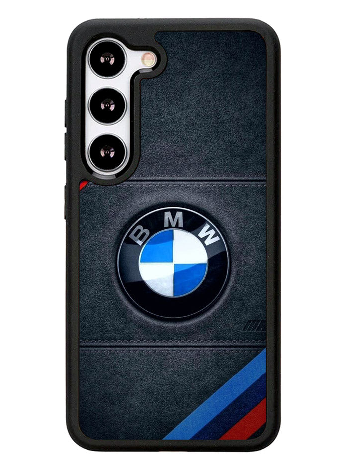 Bmw Logo Leather Samsung Galaxy S23 Plus 5G / Samsung Galaxy S23+ 5G Case