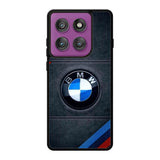 Bmw Logo Leather Motorola Moto Edge 60 Pro Case