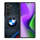 Bmw Logo Leather Samsung Galaxy Z Fold 6 Case