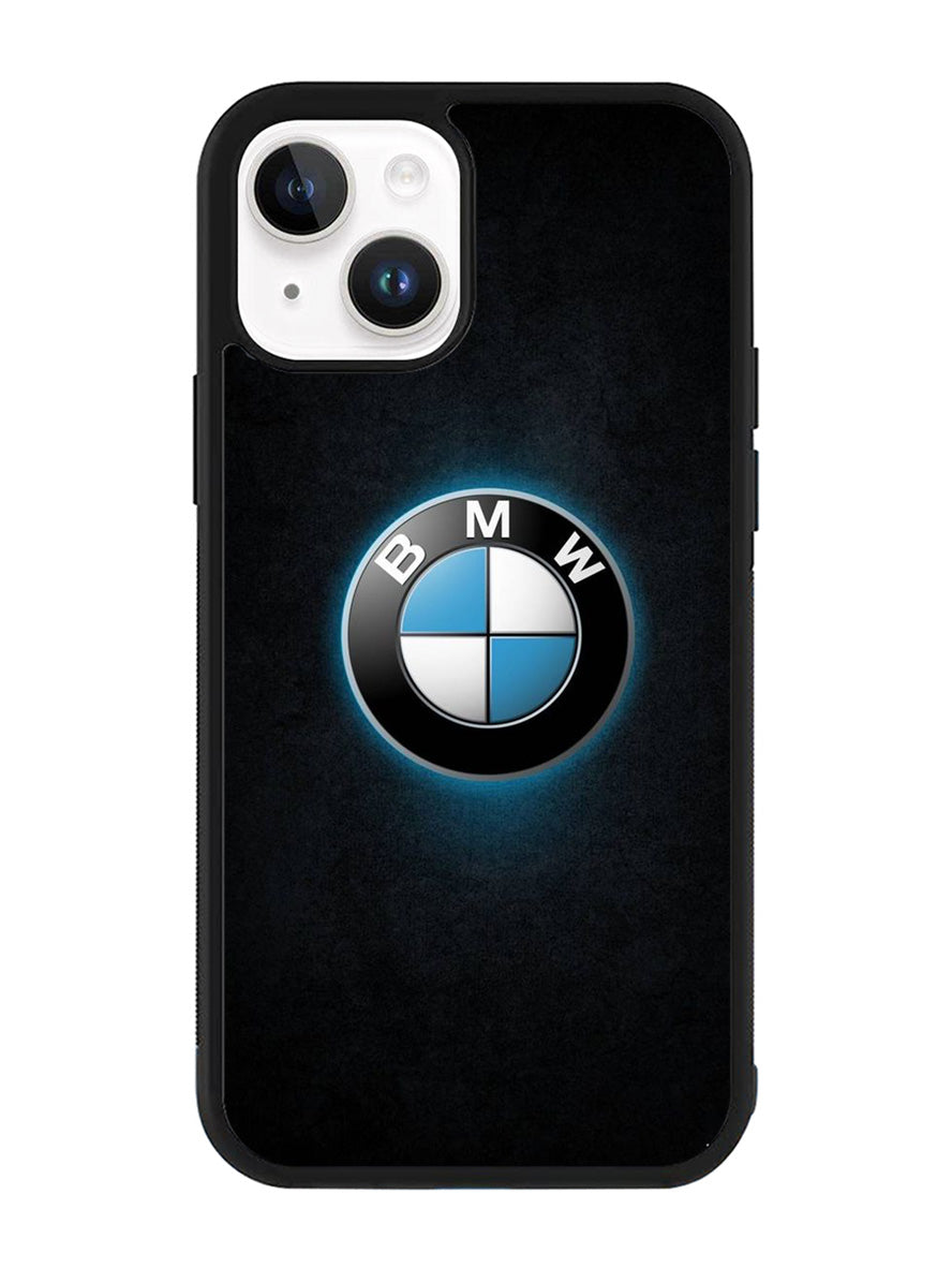 BMW Blue Glow Logo iPhone 15 Plus Case OV11164