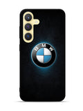 BMW Blue Glow Logo Samsung Galaxy S25 5G Case OV11164
