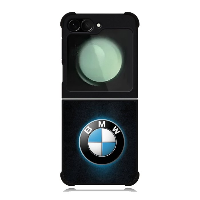 BMW Blue Glow Logo Samsung Galaxy Z Flip 6 5G 2024 Case OV11164