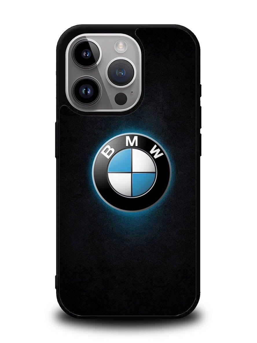 BMW Blue Glow Logo iPhone 16 Pro Case OV11164