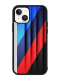 BMW Stripes On Metal iPhone 14 Case QC11182