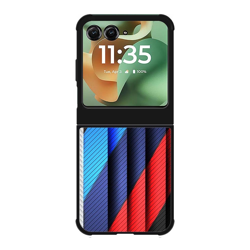 BMW Stripes On Metal Motorola Moto RAZR 2025 Case OV11182