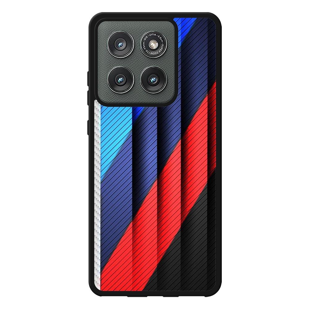 BMW Stripes On Metal Motorola Moto Edge 2025 Case QC11182