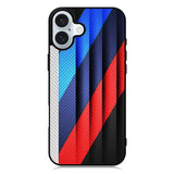 BMW Stripes On Metal iPhone 16 Case QC11182