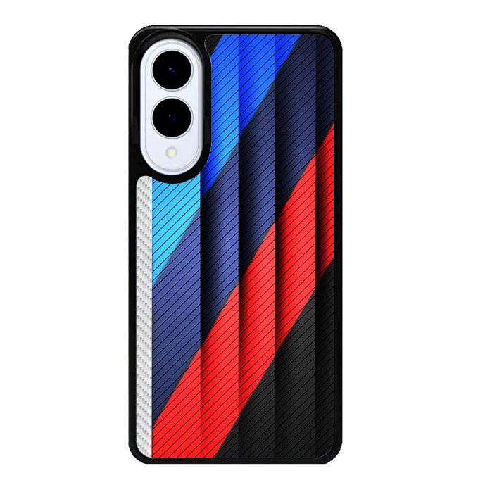 BMW Stripes On Metal Samsung Galaxy S25 Edge 5G Case OV11182