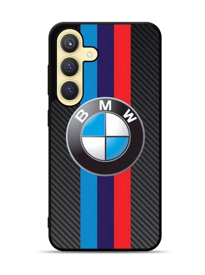 BMW Carbon Stripes Logo Samsung Galaxy S25 5G Case OV11168