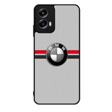 BMW Racing Red Black Logo Motorola Moto G Play 2024 Case OV11179
