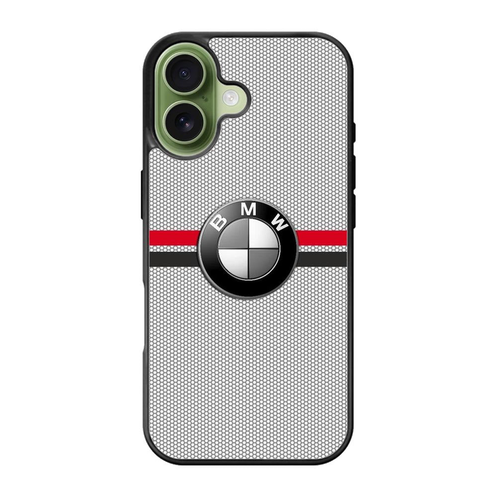 BMW Racing Red Black Logo iPhone 17 Case QC11179