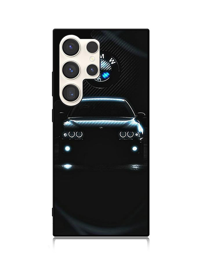 BMW Blue Neon Samsung Galaxy S25 Ultra 5G Case QC11167