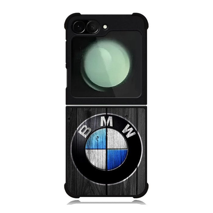 BMW Wood Logo Samsung Galaxy Z Flip 6 5G 2024 Case OV11184