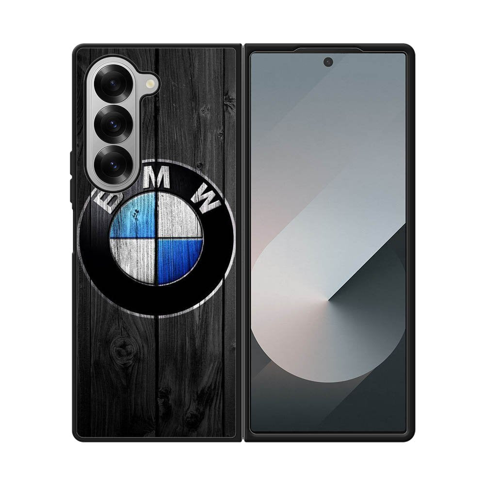 BMW Wood Logo Samsung Galaxy Z Fold 7 5G Case OV11184