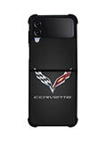 Elegant Corvette Logo Samsung Galaxy Z Flip 4 5G 2022 Case