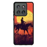 Red dead cowboy sunset Art Motorola Moto Edge 2025 Case OV10805