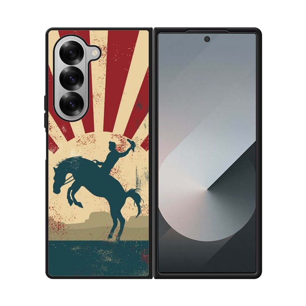 Cowboy Art The New Trend That Will Win Your Heart Samsung Galaxy Z Fold 7 5G Case QC10921