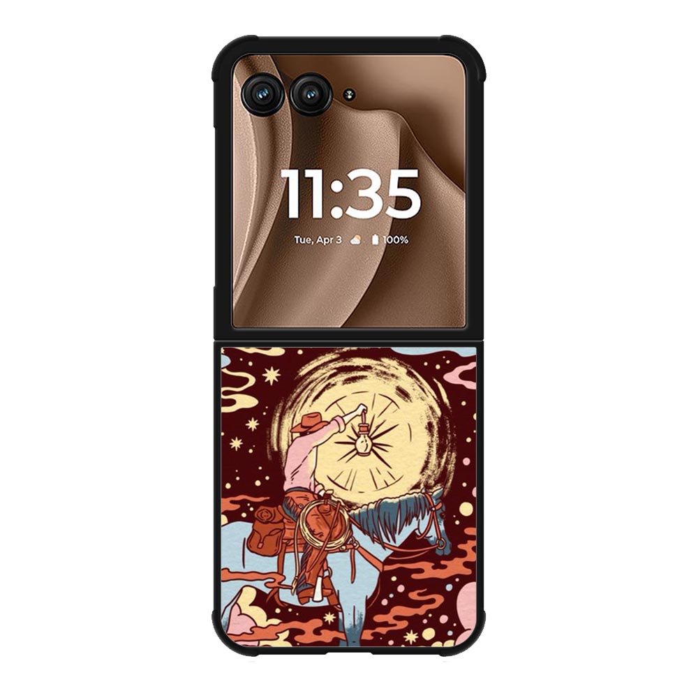 The Hermit Cowboy Motorola Moto RAZR Plus 2025 Case OV10719