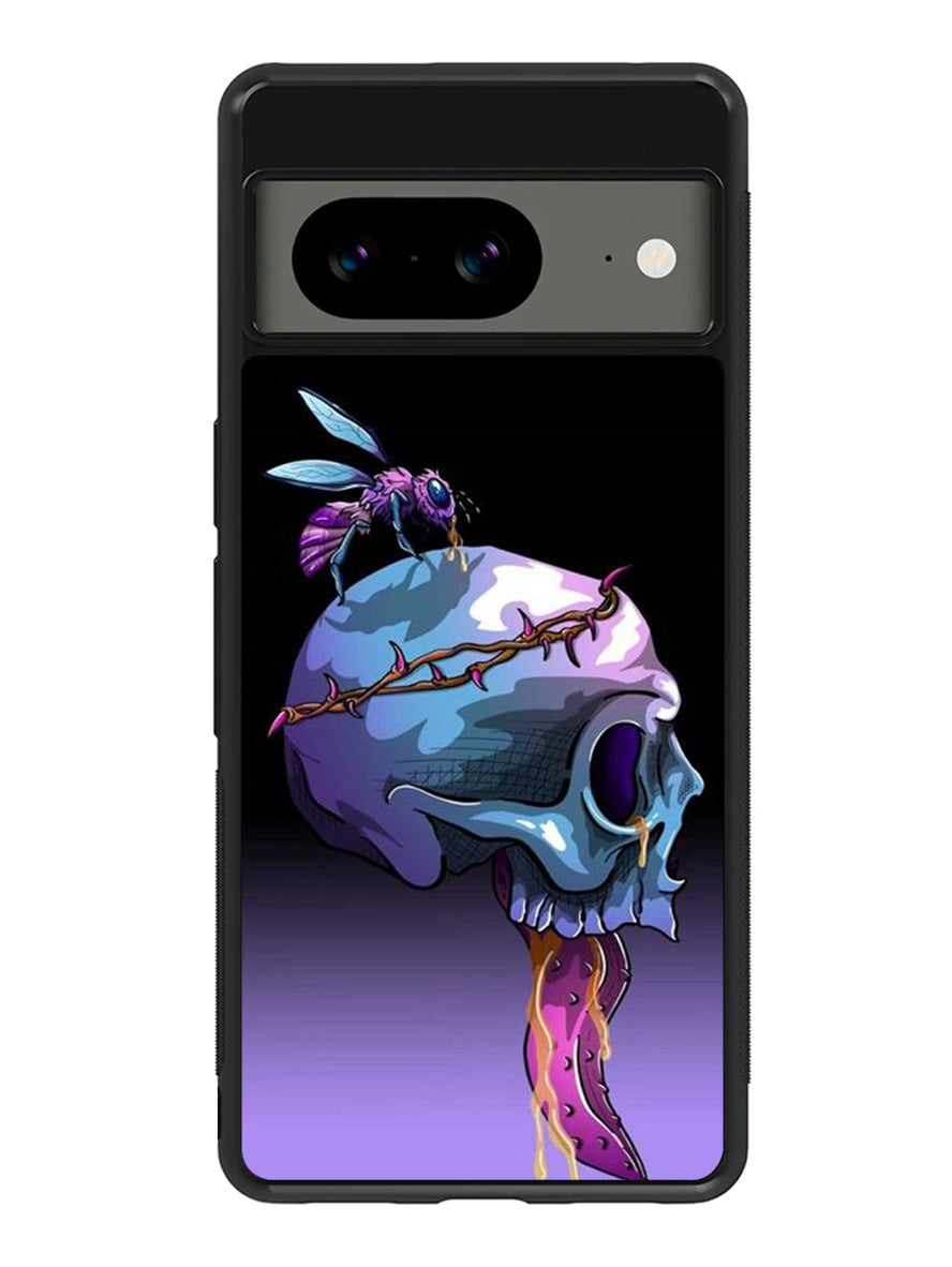 Punchy skull Bee Google Pixel 8 Case QC10797