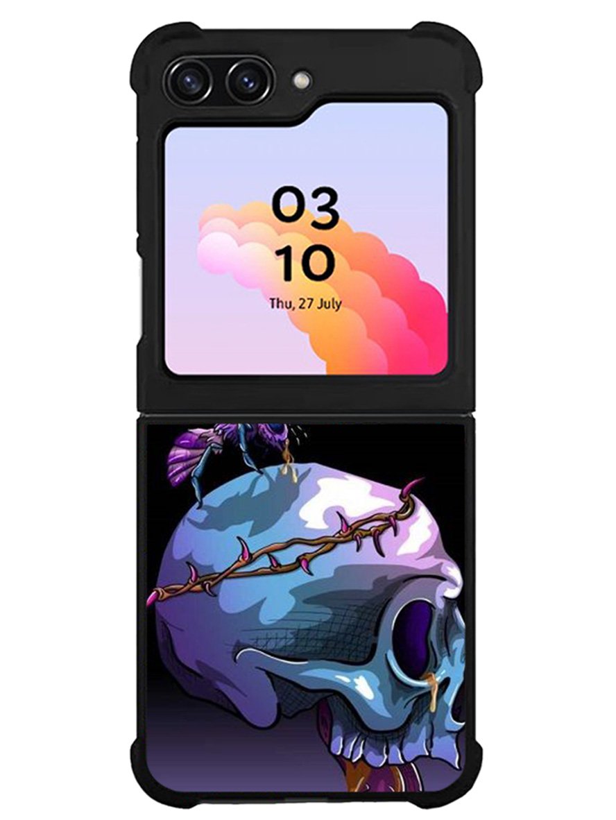 Punchy skull Bee Samsung Galaxy Z Flip 5 5G 2023 Case OV10797