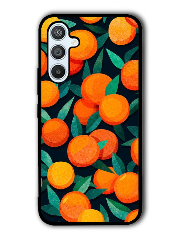 Orange Fruits Pattern Samsung Galaxy A54 5G Case OV10786