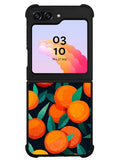 Orange Fruits Pattern Samsung Galaxy Z Flip 5 5G 2023 Case OV10786
