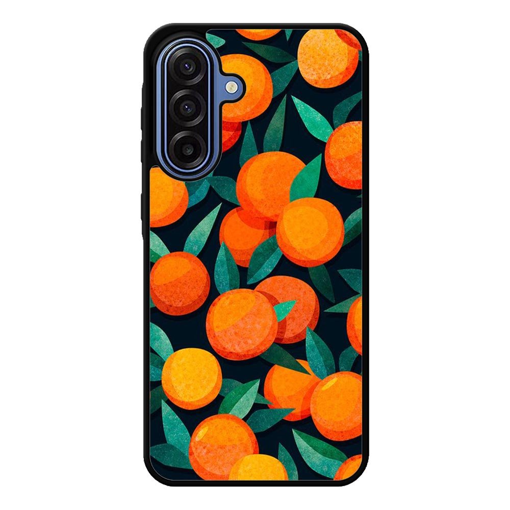 Orange Fruits Pattern Samsung Galaxy A17 Case QC10786