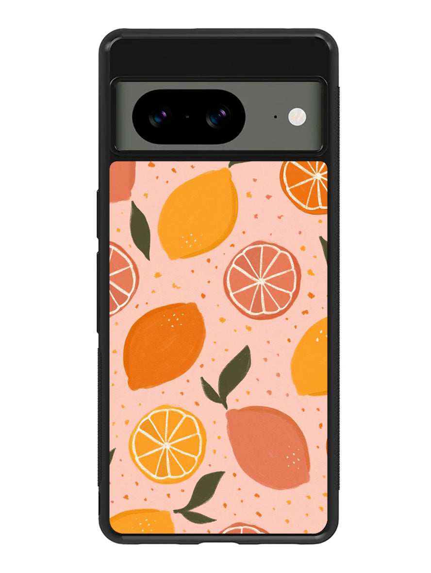 Lemon Fruits Pattern Google Pixel 8 Case QC10889