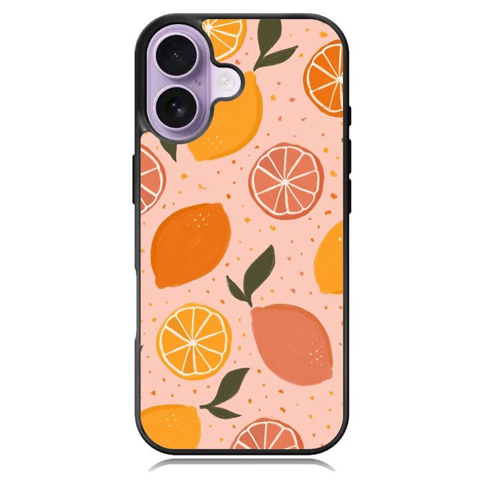 Lemon Fruits Pattern iPhone 17 Case OV10889