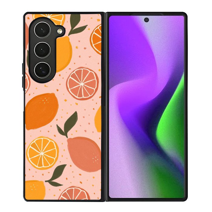 Lemon Fruits Pattern Samsung Galaxy Z Fold 6 5G 2024 Case OV10889