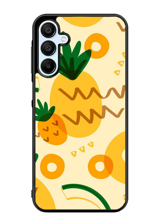 Tropical pineapple fruit pattern Samsung Galaxy A15 5G Case OV10739