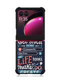 Quotes Do Not Stuck In The Comment Motorola Moto Razr Plus 2023 , Moto Razr+ 2023 Case OV10802