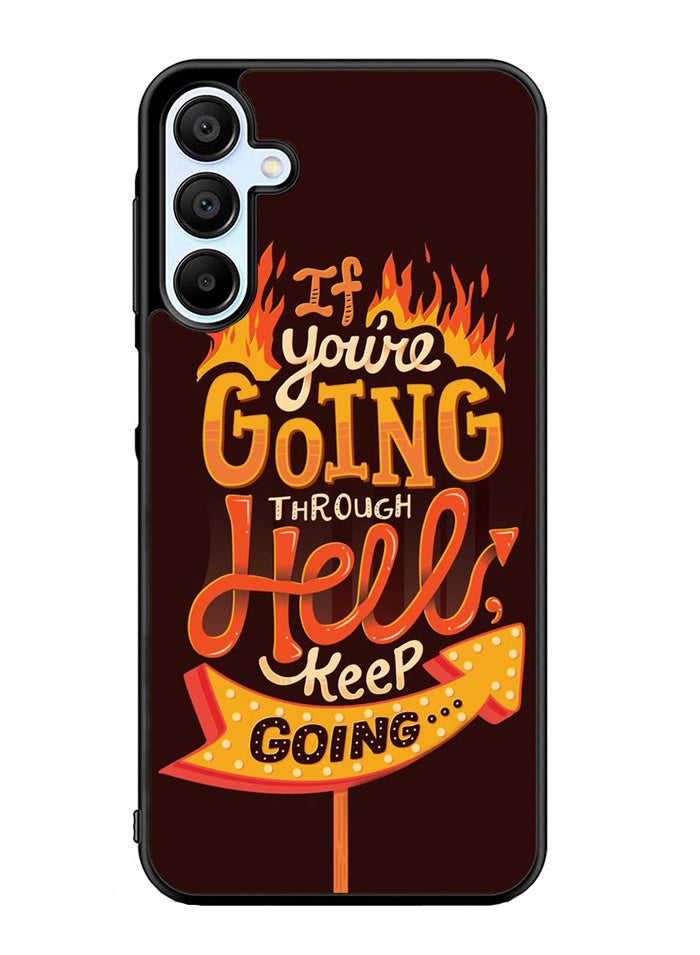 Quotes About Spirit Burning Samsung Galaxy A35 5G Case OV10801