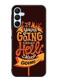 Quotes About Spirit Burning Samsung Galaxy A35 5G Case OV10801