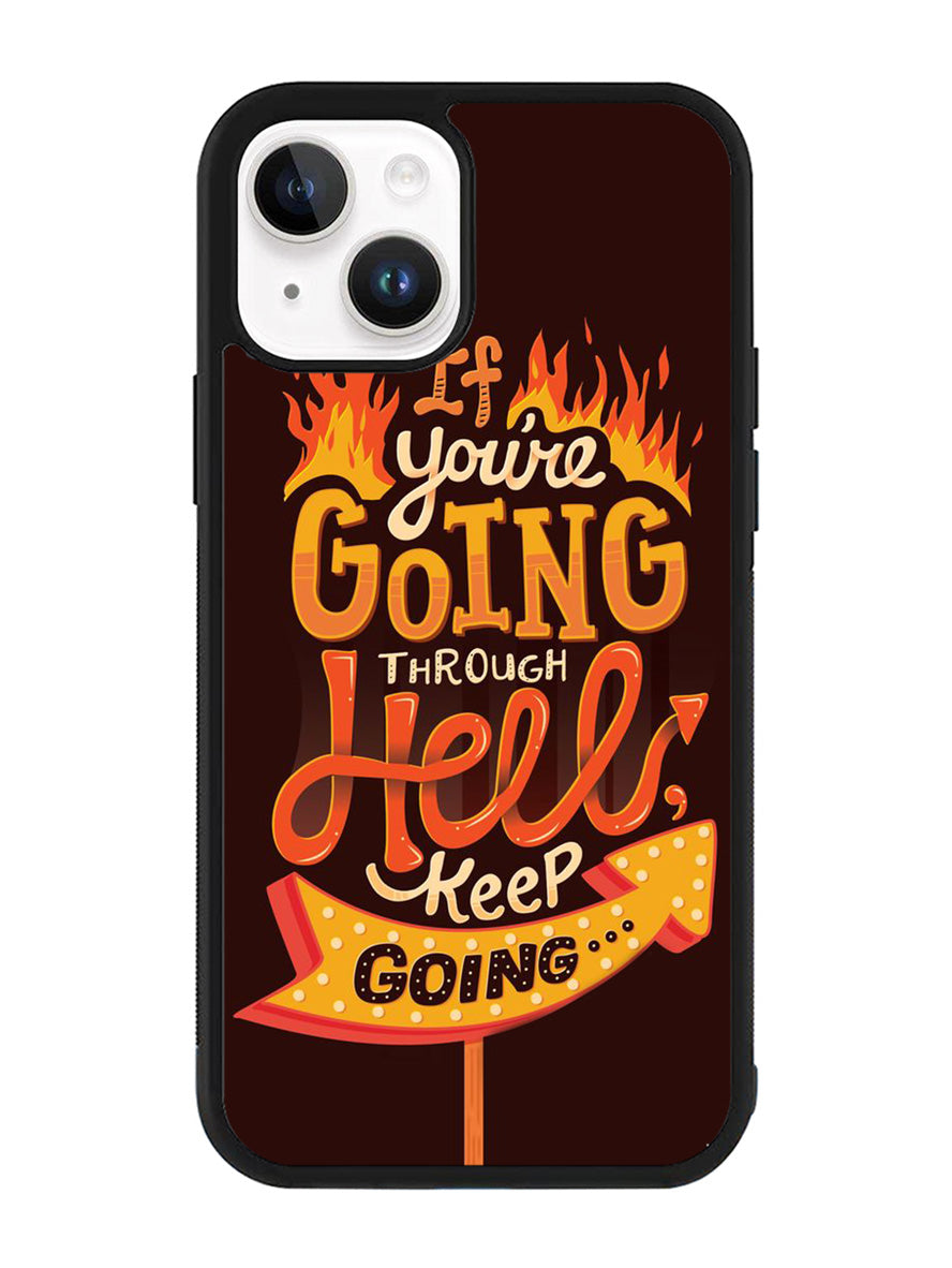 Quotes About Spirit Burning iPhone 14 Plus Case QC10801
