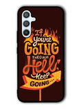 Quotes About Spirit Burning Samsung Galaxy A54 5G Case OV10801