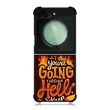 Quotes About Spirit Burning Samsung Galaxy Z Flip 6 5G 2024 Case OV10801
