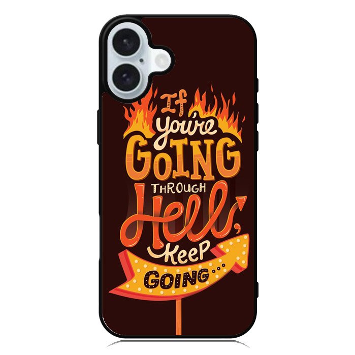 Quotes About Spirit Burning iPhone 16 Case QC10801