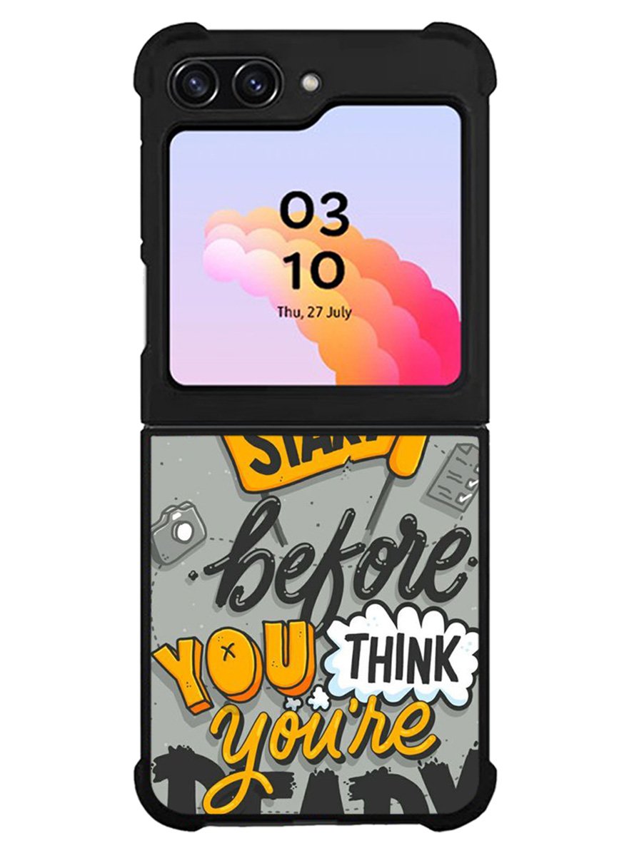 Quotes Spirit Started Samsung Galaxy Z Flip 5 5G 2023 Case OV10803