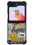 Quotes Spirit Started Samsung Galaxy Z Flip 5 5G 2023 Case OV10803