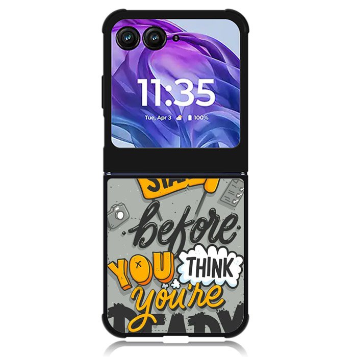 Quotes Spirit Started Motorola Moto Razr Plus 2024 , Moto Razr+ 2024 Case OV10803