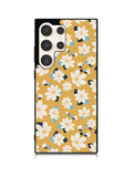 Cute white flowers seamless pattern Samsung Galaxy S23 Ultra 5G Case QC10922