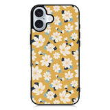 Cute white flowers seamless pattern iPhone 16 Case QC10922
