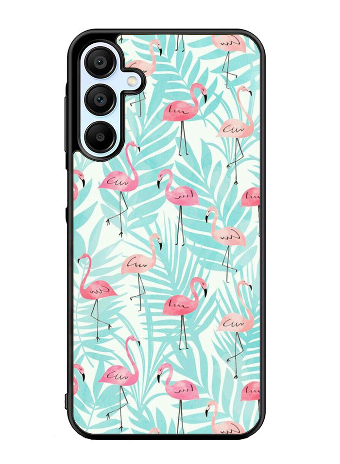 Flamingo Pattern Tropical Samsung Galaxy A35 5G Case OV10856