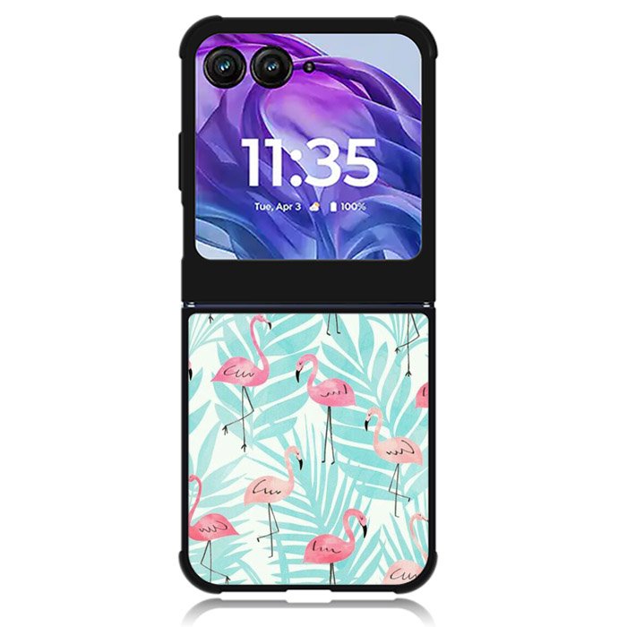 Flamingo Pattern Tropical Motorola Moto Razr Plus 2024 , Moto Razr+ 2024 Case OV10856